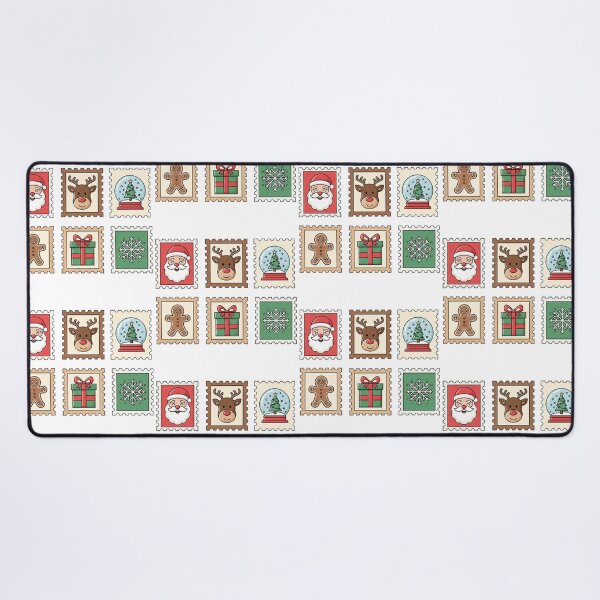 Item preview, Christmas Stamps | Vintage and Festively Charming Holiday Graphic designed and sold by Tw1nsAIArt.