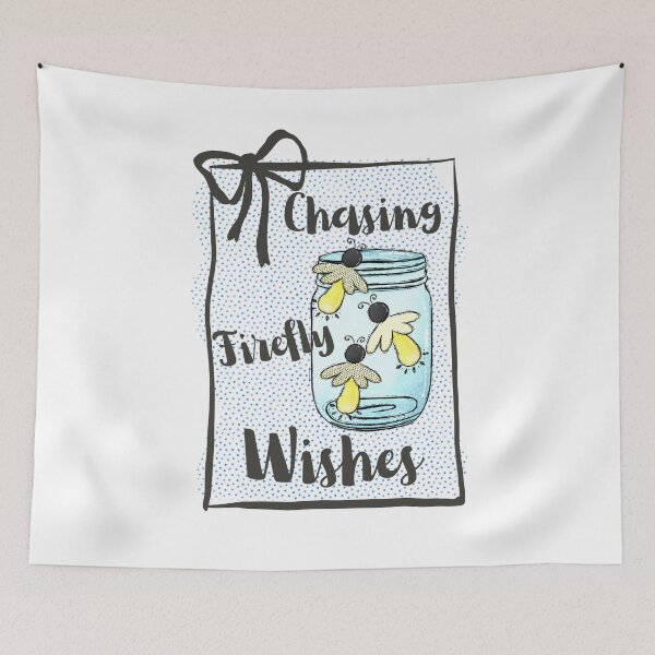 Item preview, Chasing Firefly Wishes – Cute Summer Nights Design, Camping, Fireflies, Girly designed and sold by MerchSearchCO.