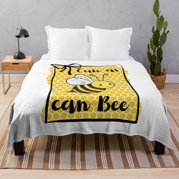 Item preview, Cute as Can Bee – Sweet Bee-Themed Design, Girly, Honeycomb, Honey  designed and sold by MerchSearchCO.