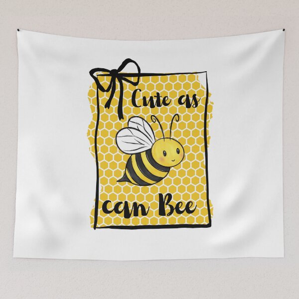 Item preview, Cute as Can Bee – Sweet Bee-Themed Design, Girly, Honeycomb, Honey  designed and sold by MerchSearchCO.