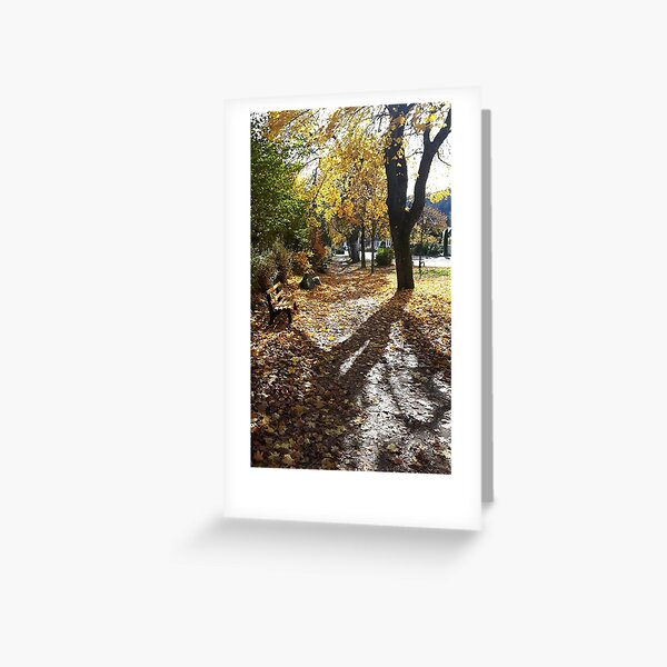 Item preview, "Golden Autumn Path – Fall Photography" designed and sold by Art by Alisa.
