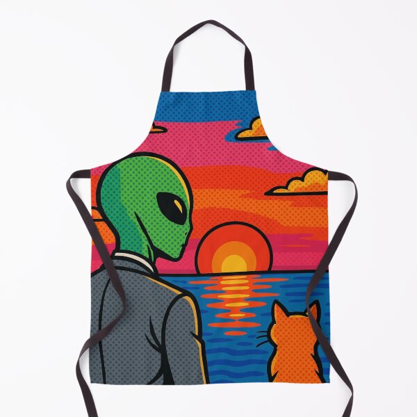 Item preview, alien and cute cat designed and sold by Dogandesighn.