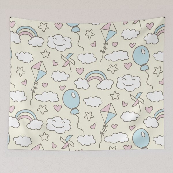 Item preview, Cute kids pattern. Baby Shower. Gender Party designed and sold by NataliaVVV.
