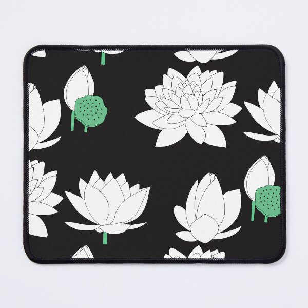Item preview, White Waterlilies designed and sold by Leapingdoe.