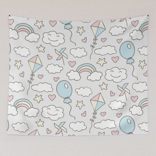 Item preview, Cute kids pattern. Baby Shower. Gender Party designed and sold by NataliaVVV.