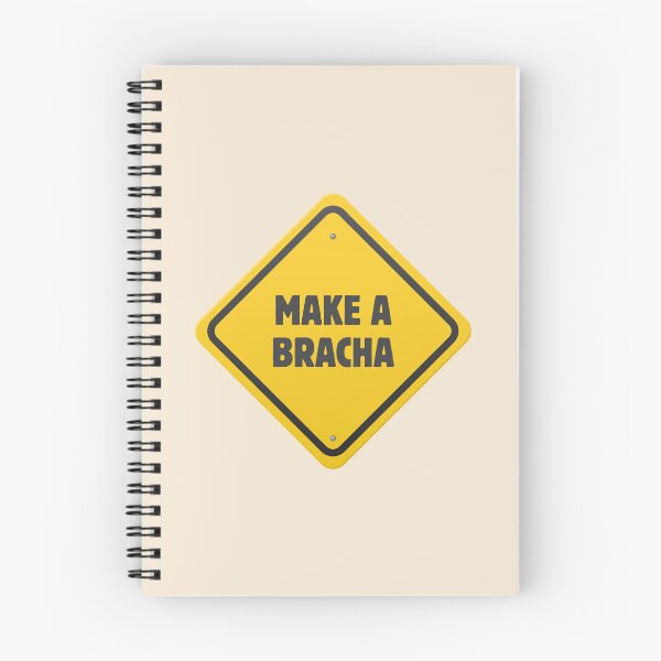 Item preview, MAKE A BRACHA SIGN YELLOW - yellow jewish pride designed and sold by jessicaleah15.