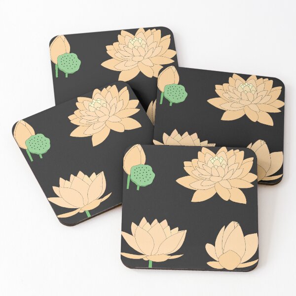 Item preview, Yellow Waterlilies designed and sold by Leapingdoe.