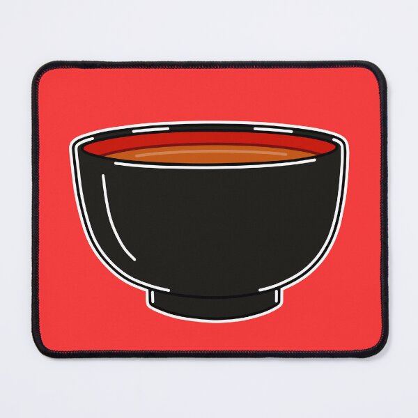 Item preview, Iconic Broth Bowl (Roe Red) (Ramen Icons) designed and sold by umami-dearest.