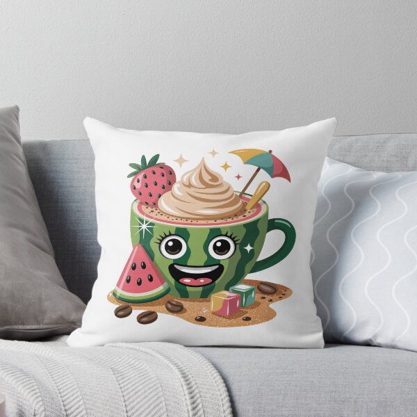 Item preview, kawaii watermelon cup designed and sold by jkrphoto.