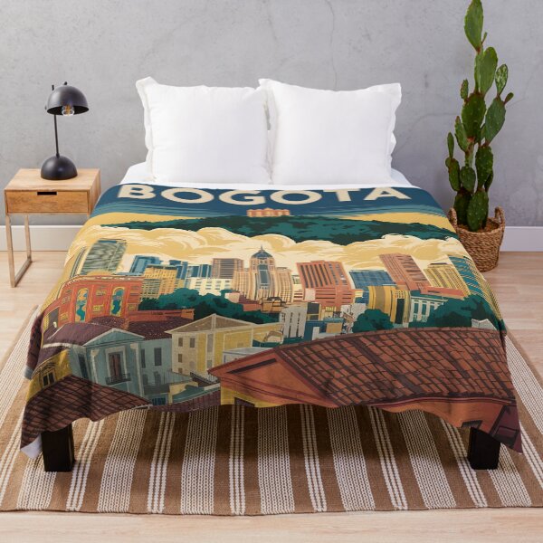 Item preview, Bogotá: Classic-Style Travel Poster designed and sold by LSVart.