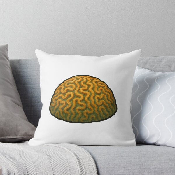 Item preview, Brain Coral Illustration – Marine Reef Artwork for Ocean Lovers designed and sold by Vendeloc.