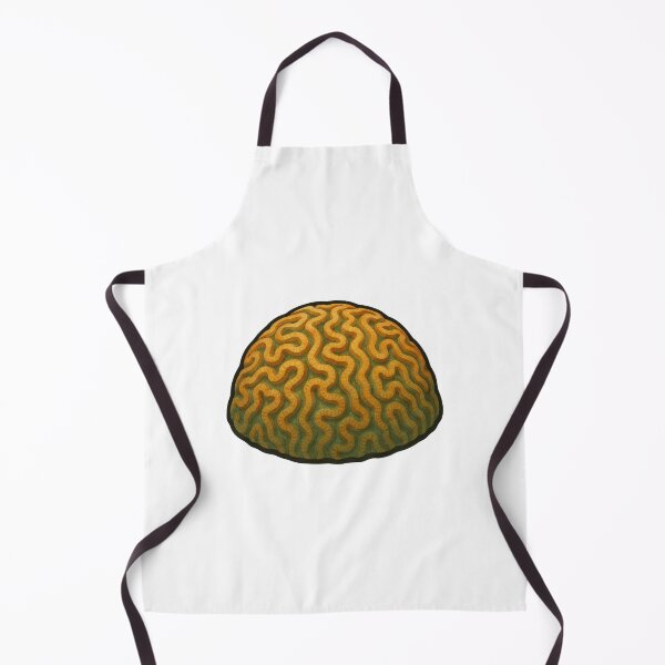 Item preview, Brain Coral Illustration – Marine Reef Artwork for Ocean Lovers designed and sold by Vendeloc.