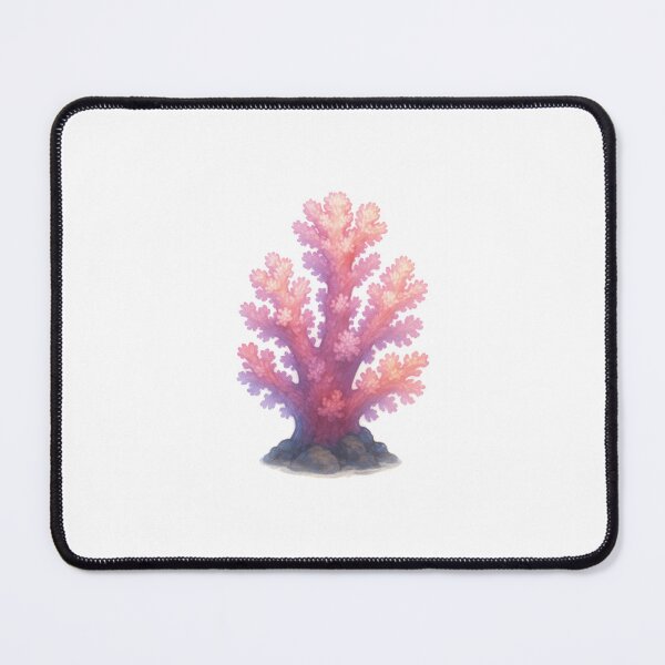 Item preview, Tree Coral Illustration – Pink and Purple Branching Reef Artwork designed and sold by Vendeloc.