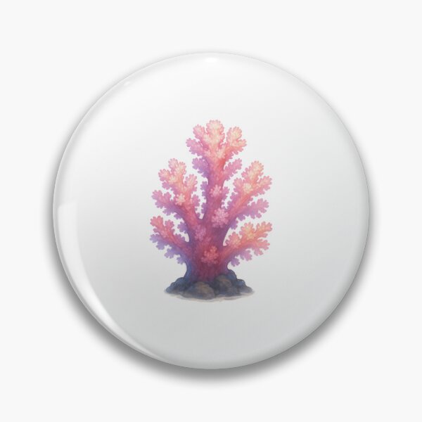 Item preview, Tree Coral Illustration – Pink and Purple Branching Reef Artwork designed and sold by Vendeloc.
