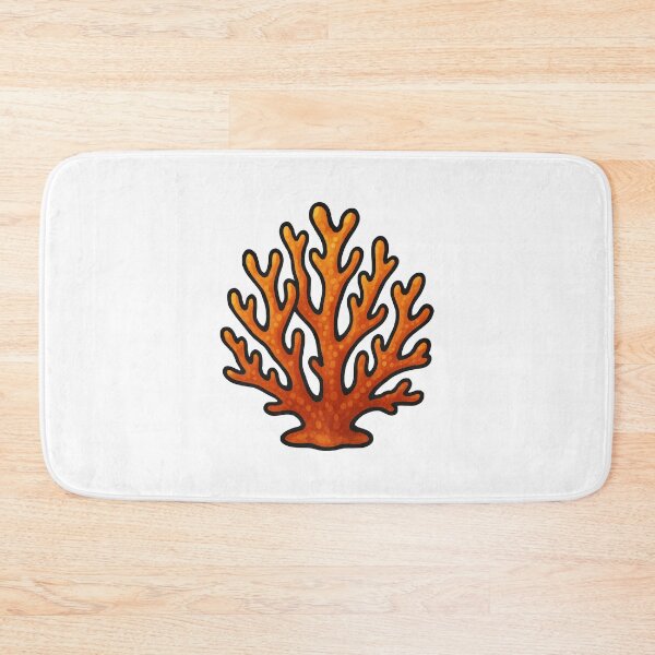 Item preview, Fire Coral Illustration – Vibrant Orange Branching Reef Design designed and sold by Vendeloc.