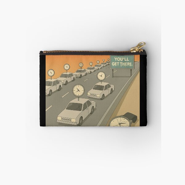 Item preview, Lost Time in the City – Surreal Traffic Jam Artwork designed and sold by DanniJordan.