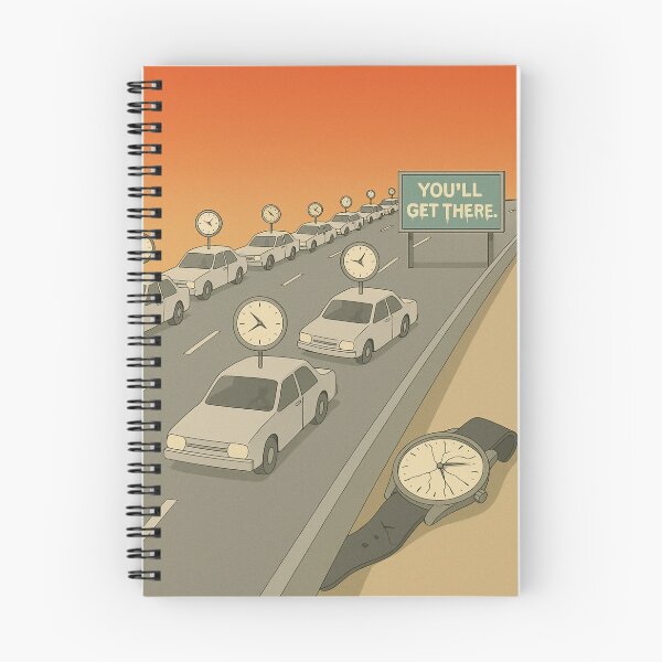 Item preview, Lost Time in the City – Surreal Traffic Jam Artwork designed and sold by DanniJordan.