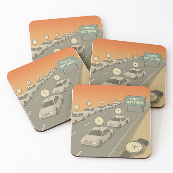 Item preview, Lost Time in the City – Surreal Traffic Jam Artwork designed and sold by DanniJordan.