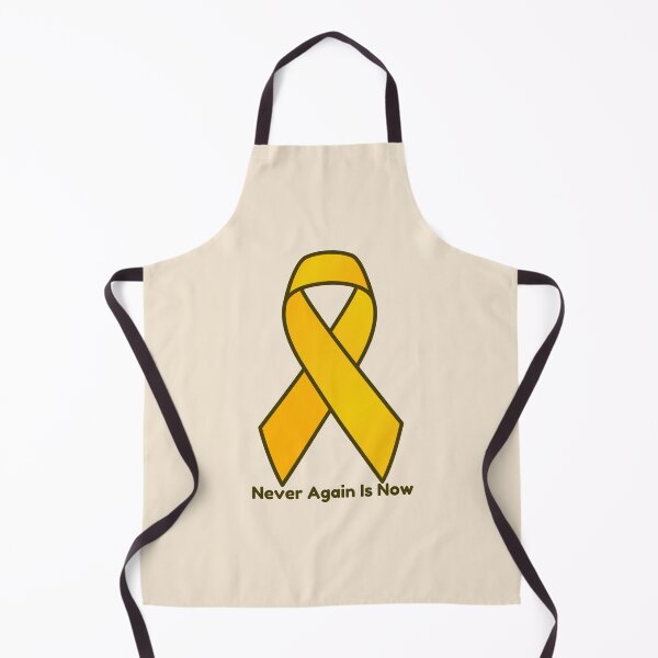 Item preview, yellow ribbon never again is now. jewish pride, bring the hostages home designed and sold by jessicaleah15.
