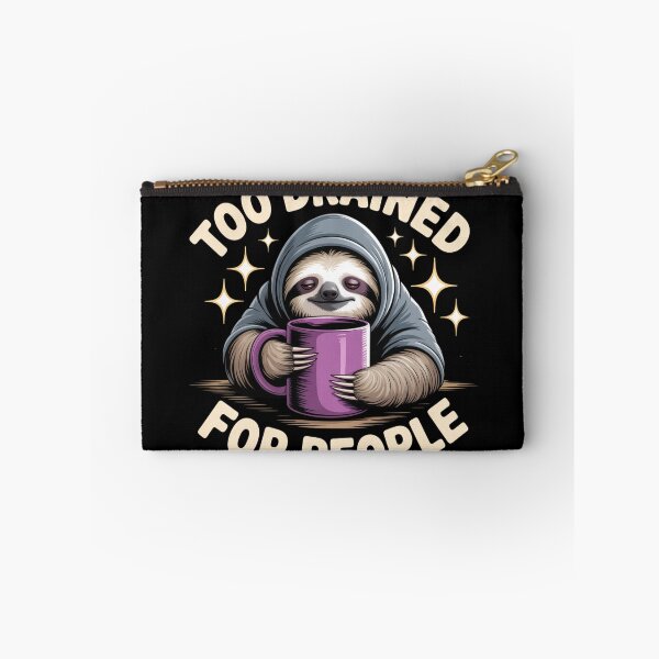 Item preview, Too Drained For people A gift for introverts  designed and sold by teevoxx.