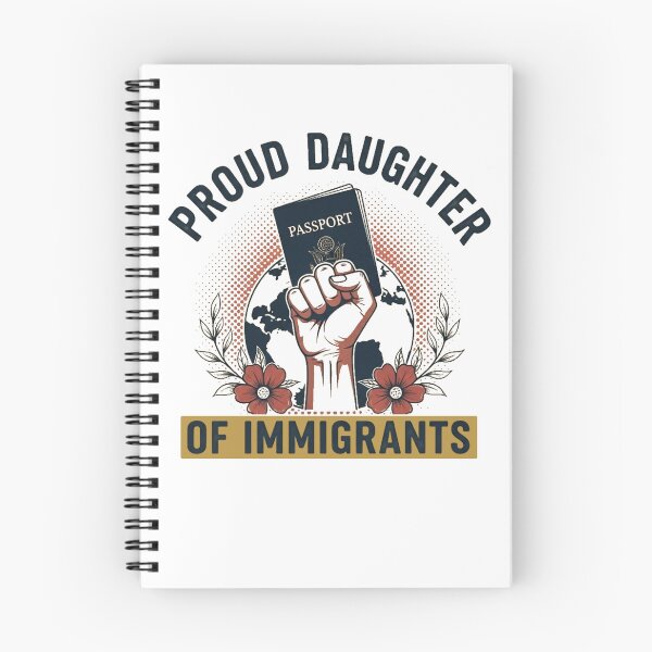 Item preview, Proud Daughter of Immigrants – Empowering Heritage designed and sold by LuxeGraphix.