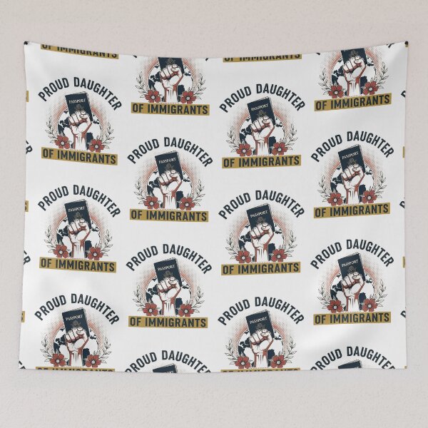 Item preview, Proud Daughter of Immigrants – Empowering Heritage designed and sold by LuxeGraphix.