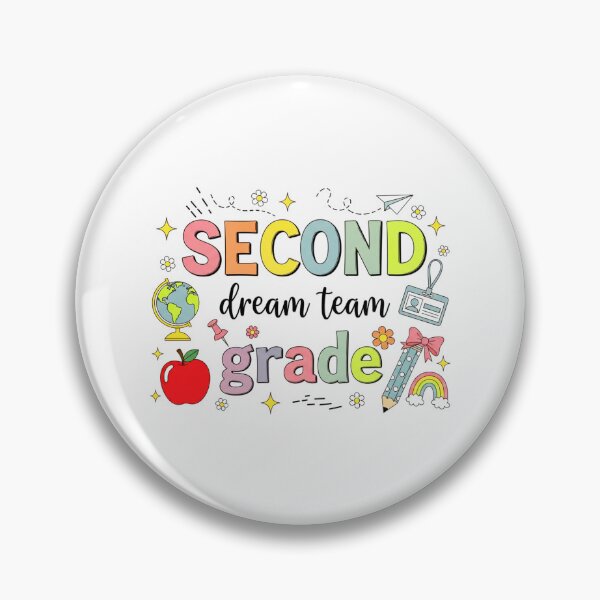 Item preview, Groovy Second Grade Dream Team Back to School Teacher Kids designed and sold by MotivaChic.