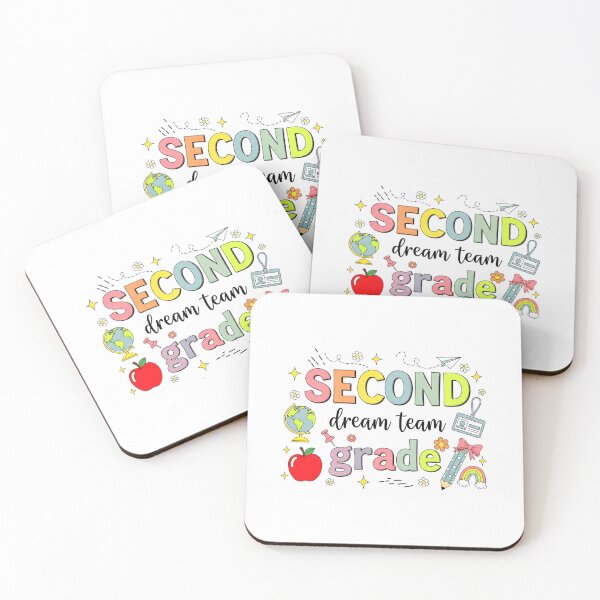Item preview, Groovy Second Grade Dream Team Back to School Teacher Kids designed and sold by MotivaChic.