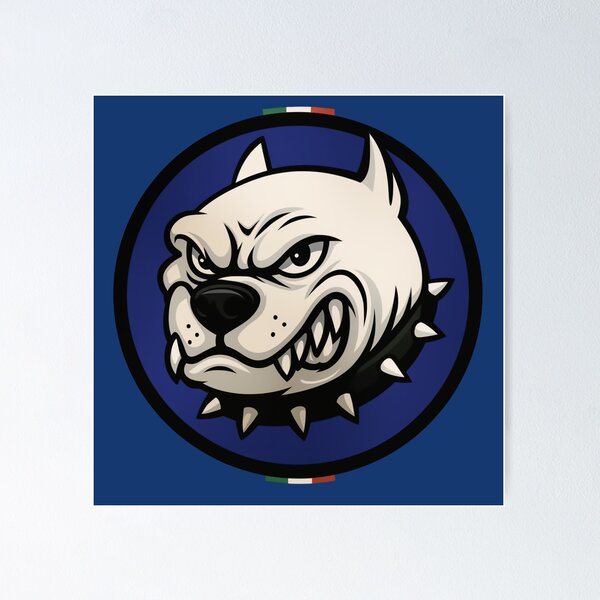 Item preview, Pitbull Crew Nerazzurri designed and sold by canvasriddle.