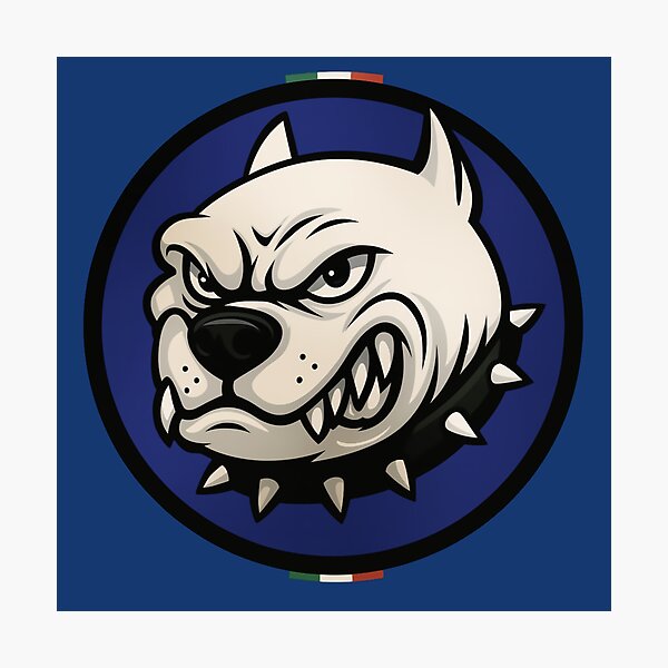 Item preview, Pitbull Crew Nerazzurri designed and sold by canvasriddle.