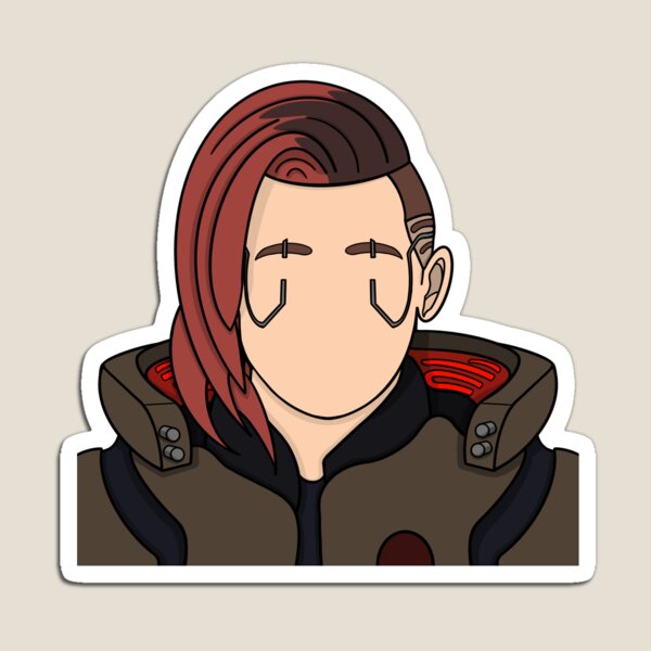Item preview, V (Female) Sticker designed and sold by Ctuck232.