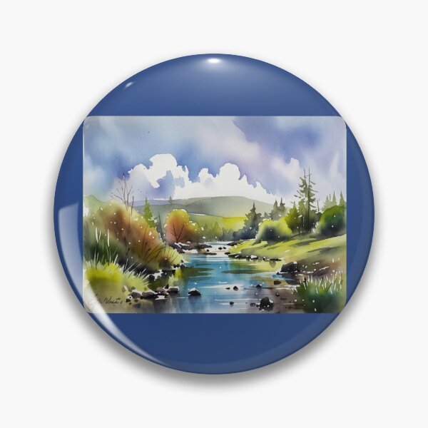 Item preview, Belstore Tor & the east oakmont2（watercolour + AI） designed and sold by artsmeow.