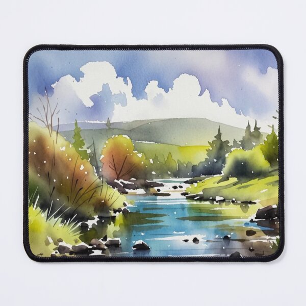 Item preview, Belstore Tor & the east oakmont2（watercolour + AI） designed and sold by artsmeow.