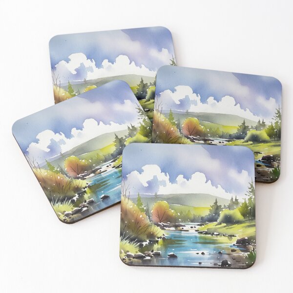 Item preview, Belstore Tor & the east oakmont2（watercolour + AI） designed and sold by artsmeow.