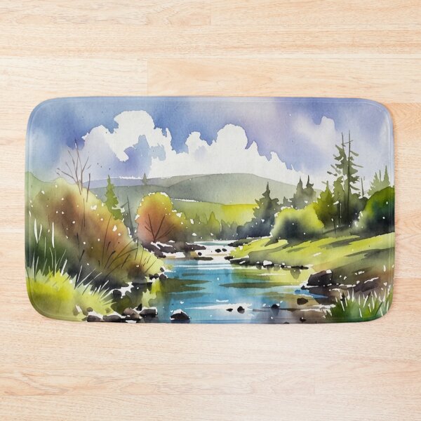 Item preview, Belstore Tor & the east oakmont2（watercolour + AI） designed and sold by artsmeow.