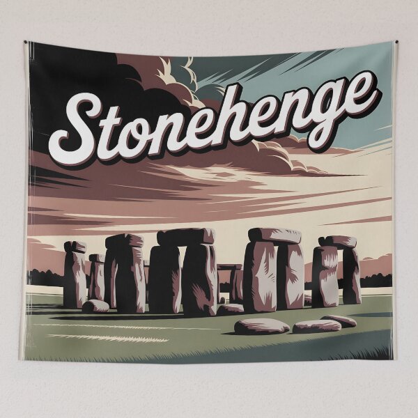 Item preview, Stonehenge: Classic European Travel Poster designed and sold by LSVart.