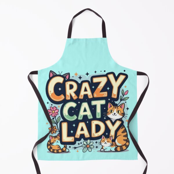 Item preview, Crazy Cat Lady designed and sold by Generic RedHead Designs.