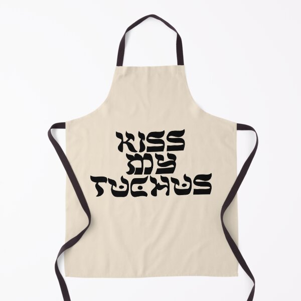 Item preview, kiss my tuchus Hebrew black font designed and sold by jessicaleah15.