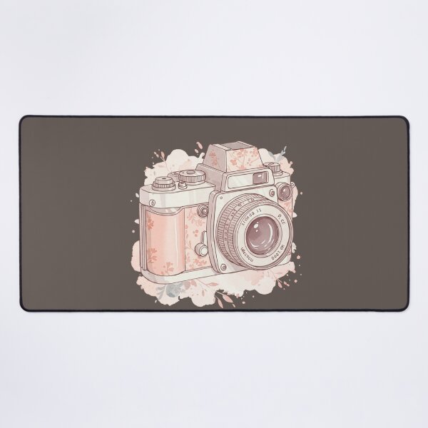 Item preview, vintage camera with flower designed and sold by obinsuma.