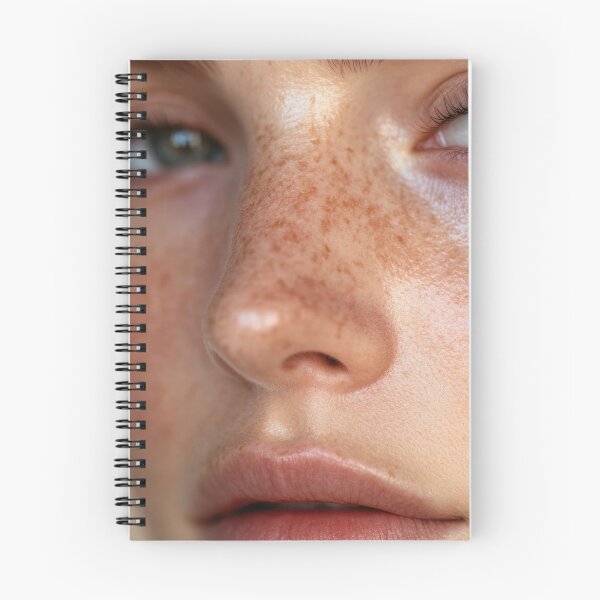 Item preview, Freckled face with striking eyes designed and sold by anytka.