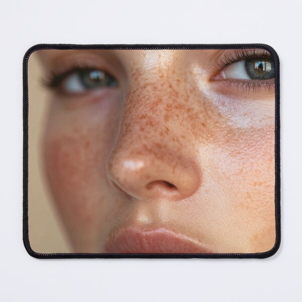 Item preview, Freckled face with striking eyes designed and sold by anytka.