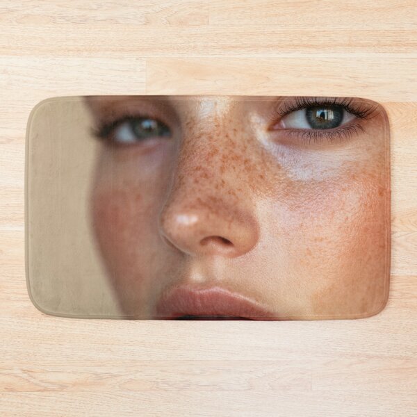 Item preview, Freckled face with striking eyes designed and sold by anytka.