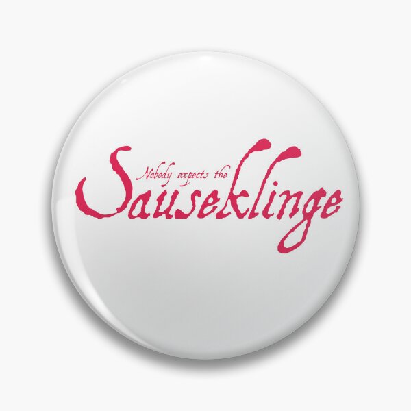 Item preview, Nobody expects the Sauseklinge designed and sold by EverythingOtter.