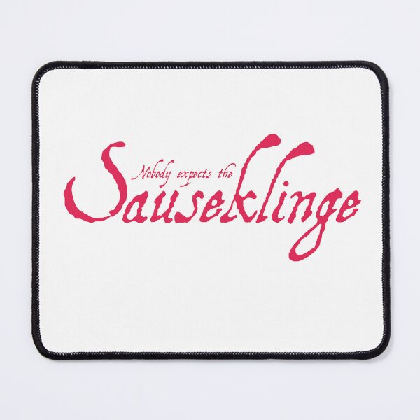 Item preview, Nobody expects the Sauseklinge designed and sold by EverythingOtter.