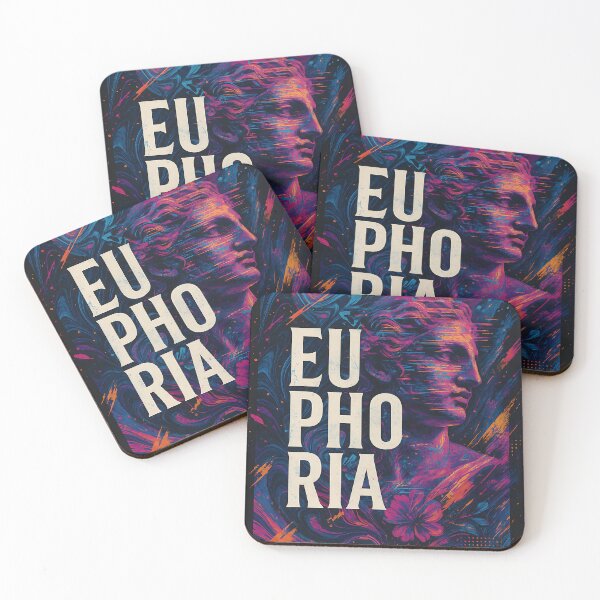 Item preview, Euphoria – Abstract Neon Emotion Burst designed and sold by GummyShelf.