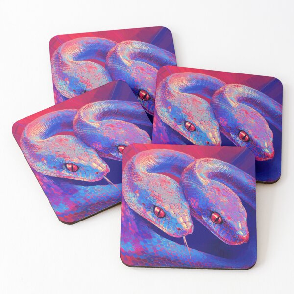 Item preview, Neon Snakes Digital Art designed and sold by olenapetol.