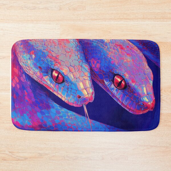 Item preview, Neon Snakes Digital Art designed and sold by olenapetol.