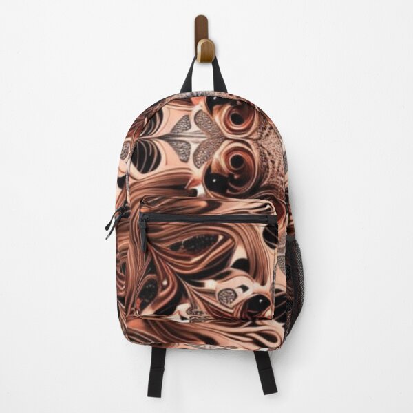 Item preview, Copper Swirl Mandala with Flowing Woodgrain Lines designed and sold by Harmonic_Layers.