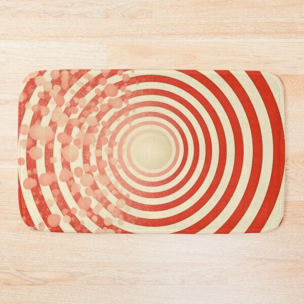 Item preview, Red and white swirl pattern designed and sold by anytka.