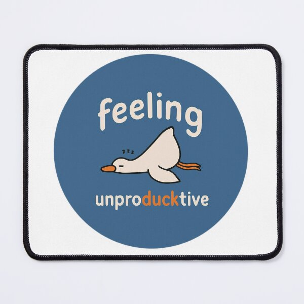 Item preview, Unproductive Duck Pun designed and sold by lea-lani.